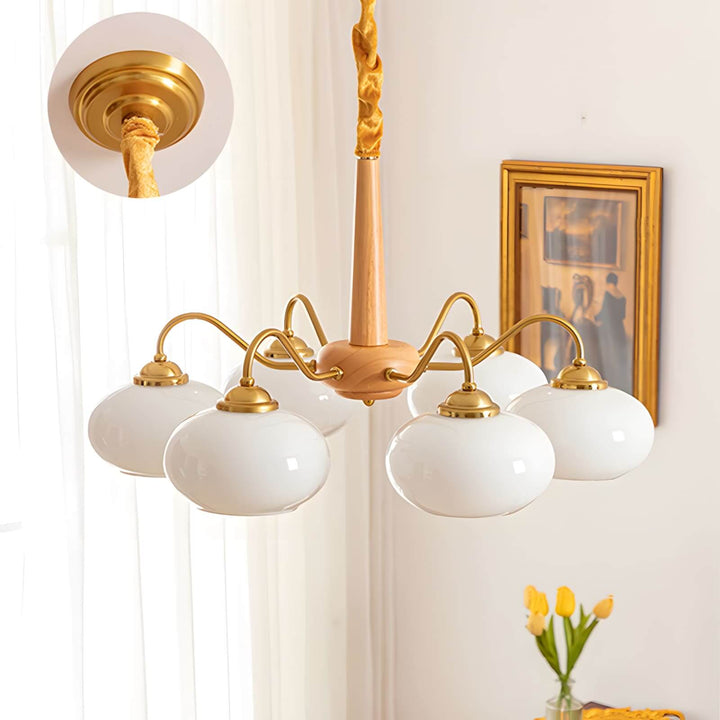 Persimmon Chandelier