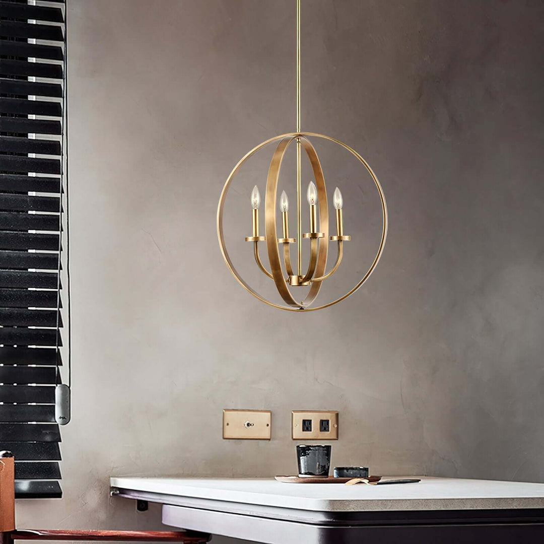Qevon Chandelier - Creative American Minimalist Light
