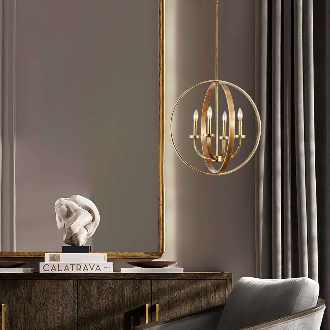 Qevon Chandelier - Creative American Minimalist Light