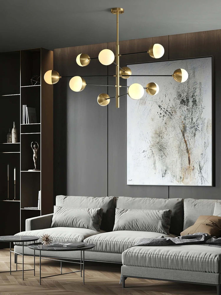Ravik Chandelier โ Elegant Japanese Minimalist Design
