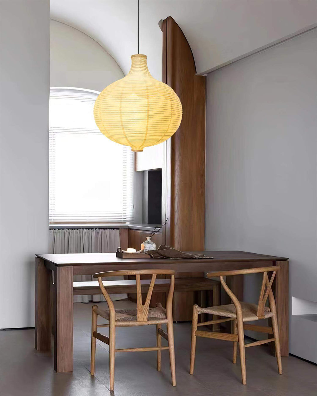 Rice Paper Globe Pendant Light | Hanging for Dining Room & Bedroom | Vinlighting | Vinlighting
