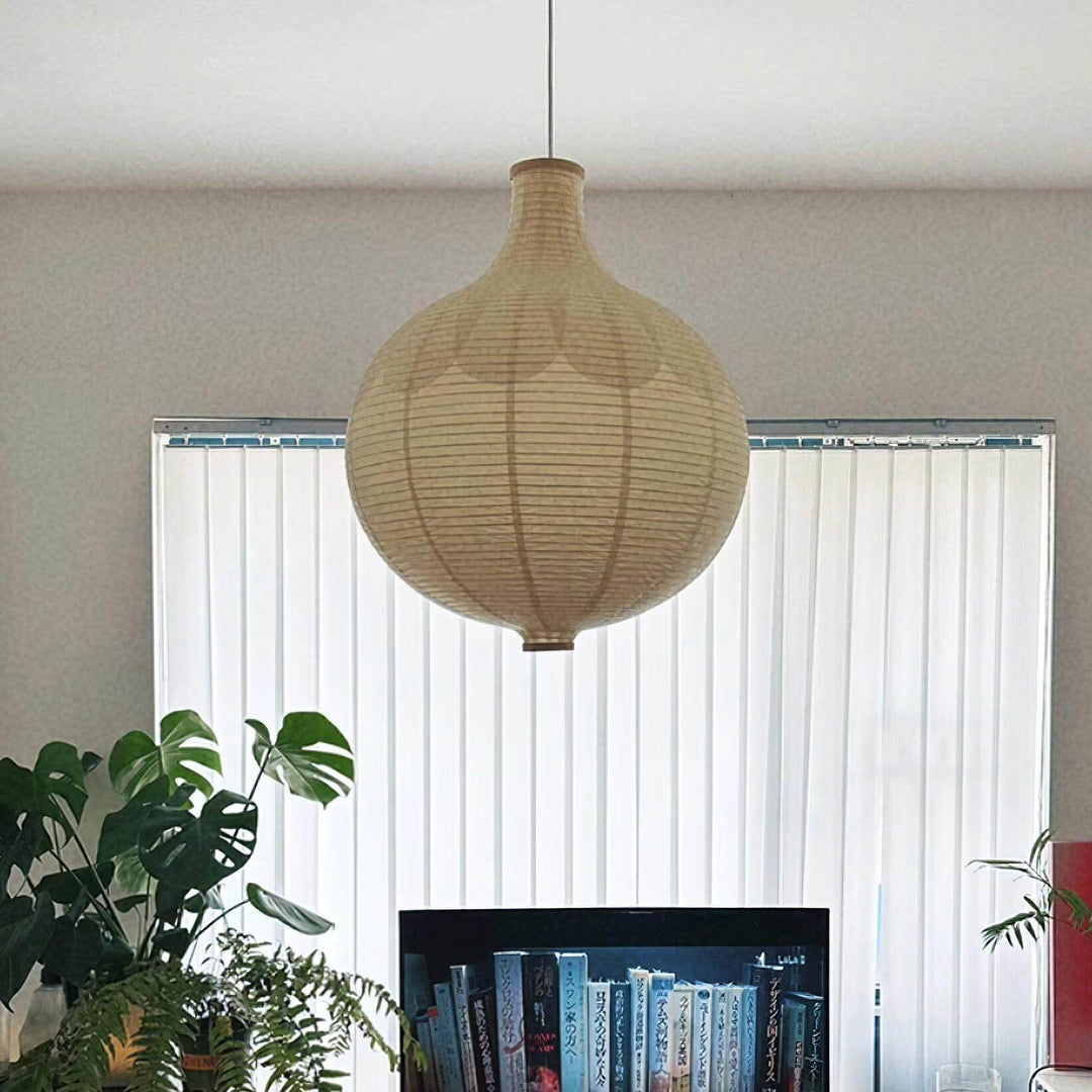 Rice Paper Globe Pendant Light | Hanging for Dining Room & Bedroom | Vinlighting | Vinlighting