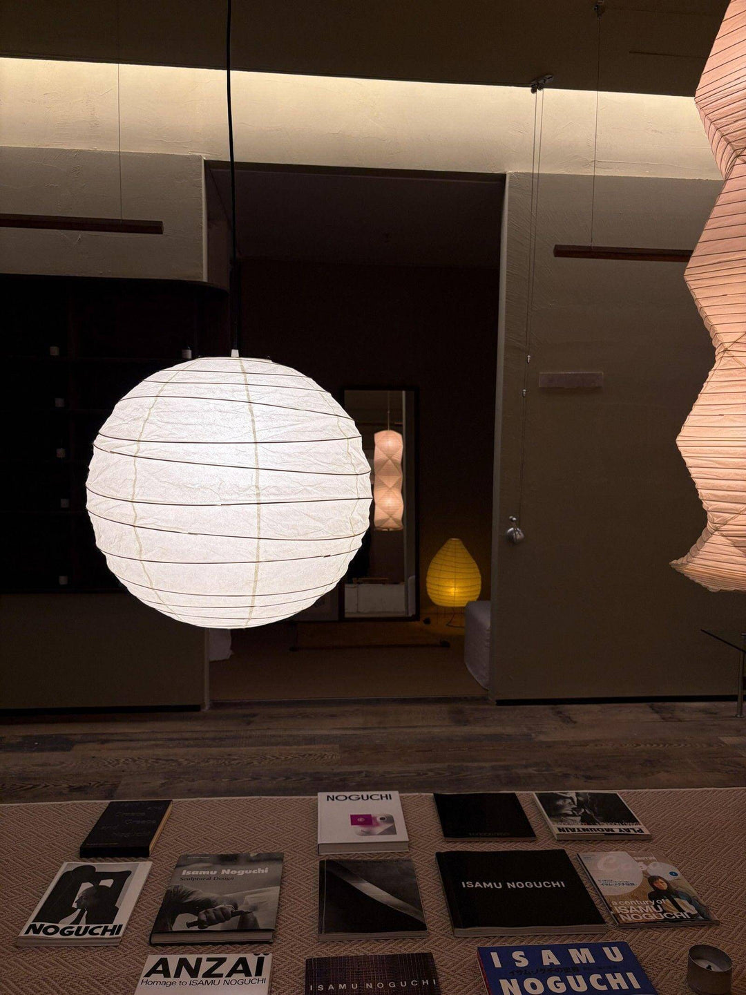 Rice Paper Lantern Pendant Light β Mid Century Akari Style | Vinlighting