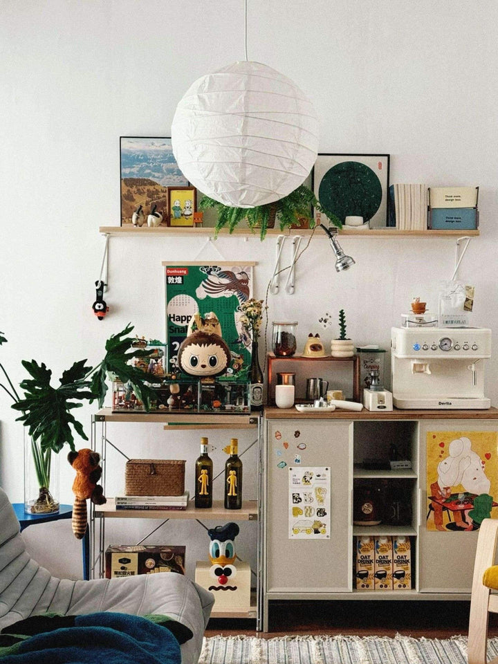 Rice Paper Lantern Pendant Light β Mid Century Akari Style | Vinlighting