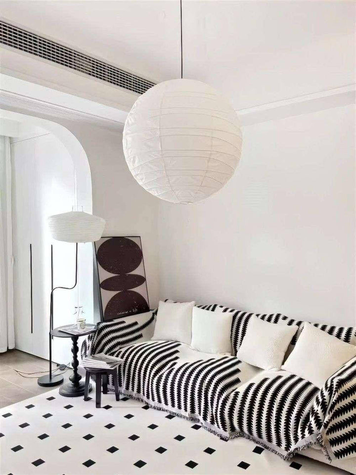 Rice Paper Lantern Pendant Light β Mid Century Akari Style | Vinlighting