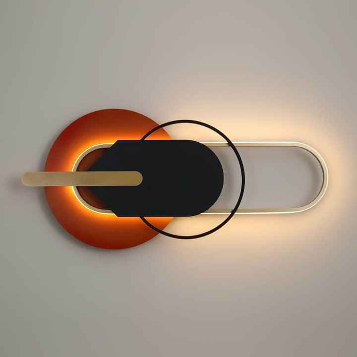 Contemporary round and oval wall light, ideal for living room decor, featuring large wall sconces for modern ambiance.