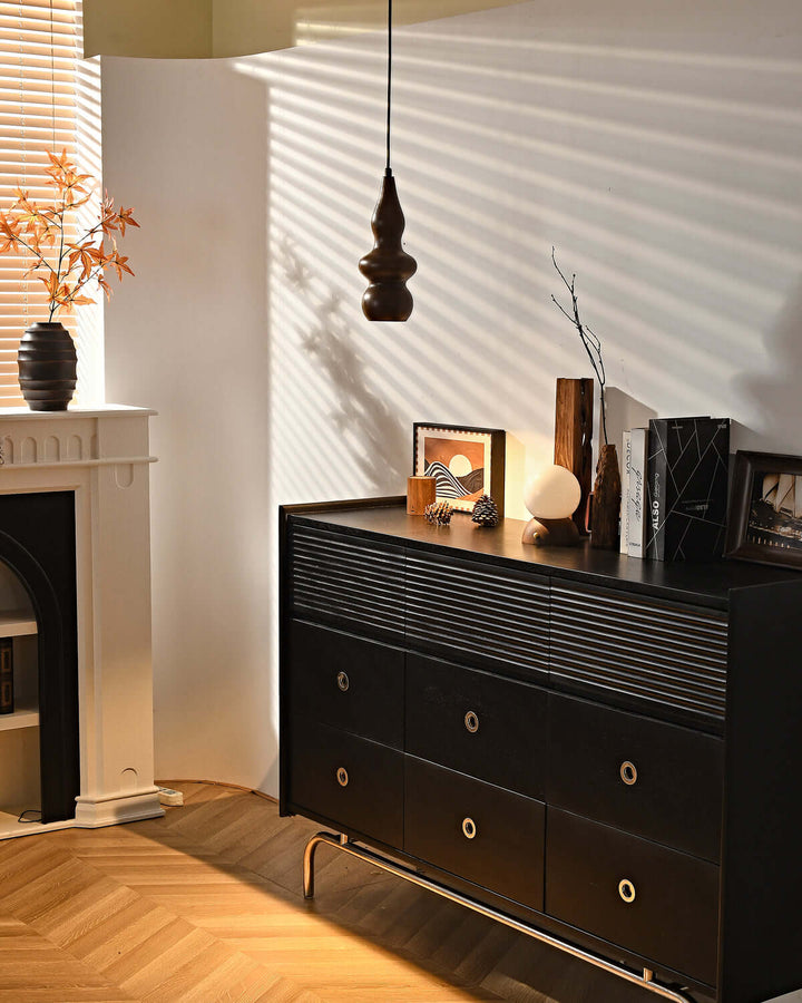 Rustic Japanese Oak Gourd Pendant Light – Natural & Elegant Design | Vinlighting