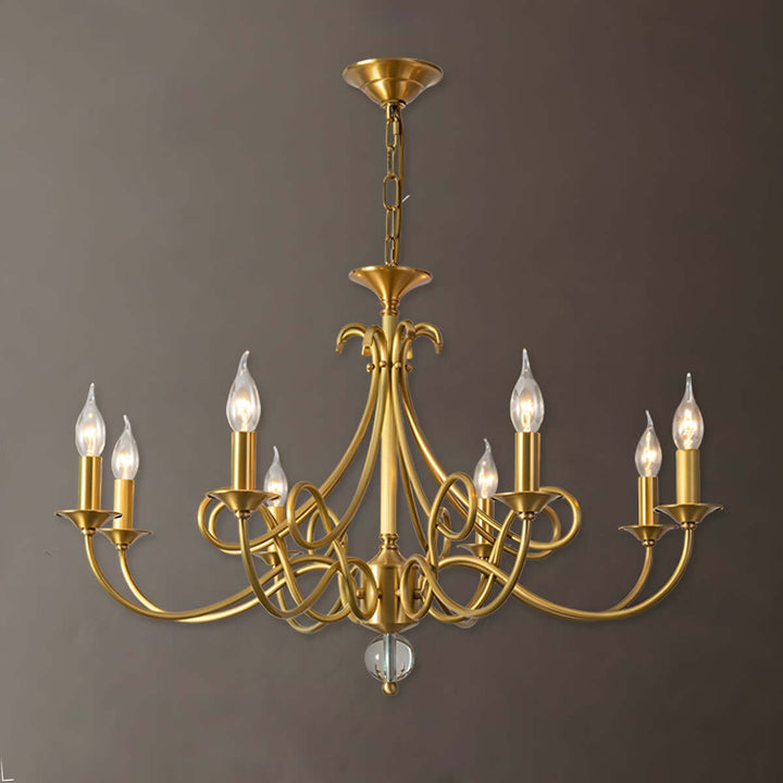 Rynix Chandelier โ Luxurious American Living Room Lighting