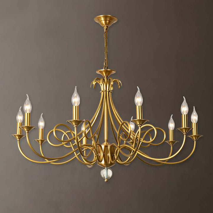Rynix Chandelier โ Luxurious American Living Room Lighting