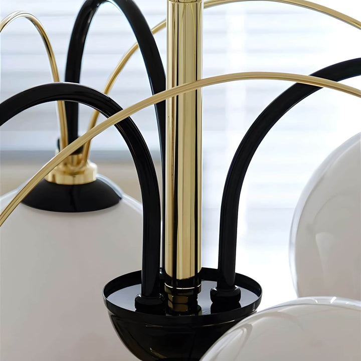 Sorvella Chandelier – Contemporary Modern Blown Glass Chandelier