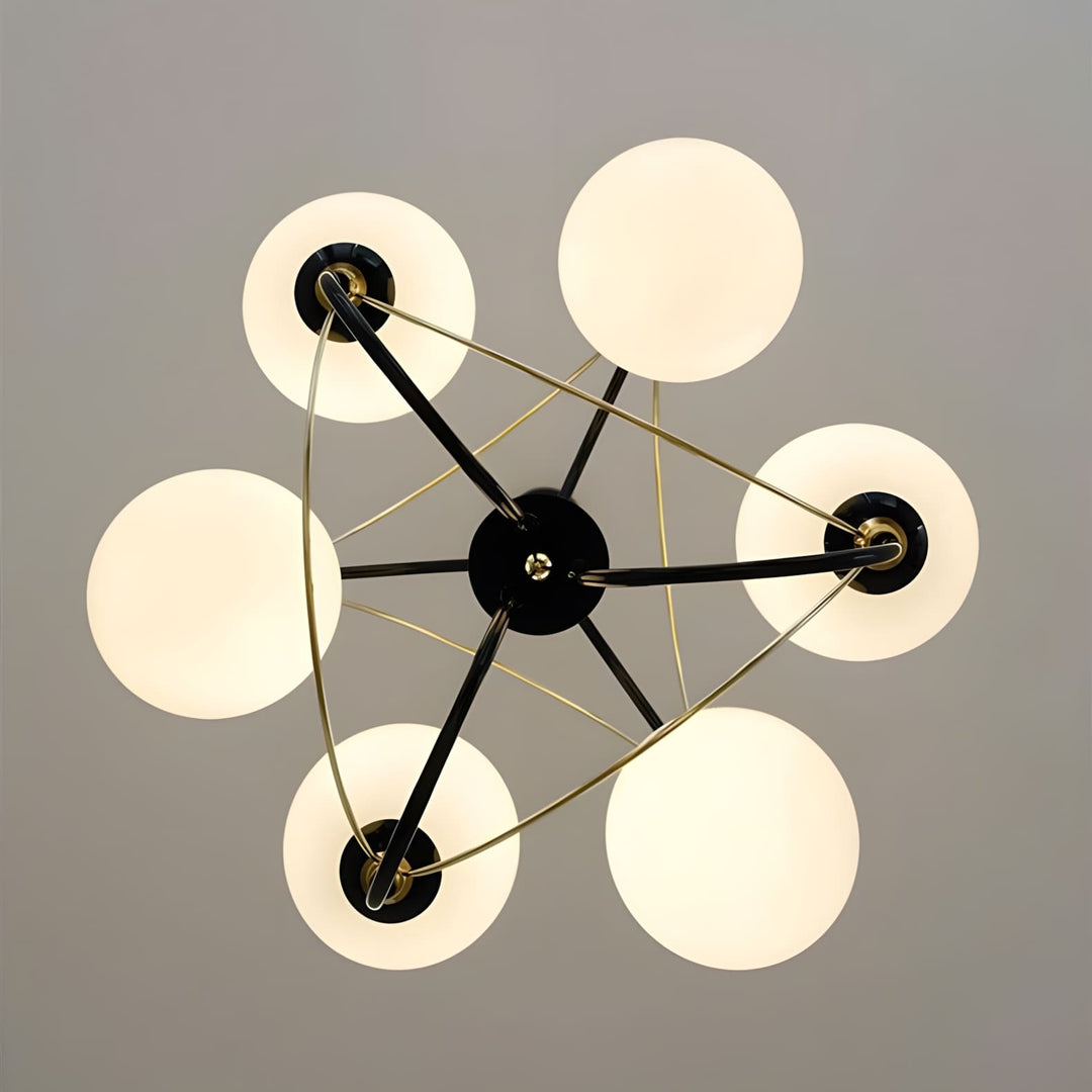 Sorvella Chandelier – Contemporary Modern Blown Glass Chandelier