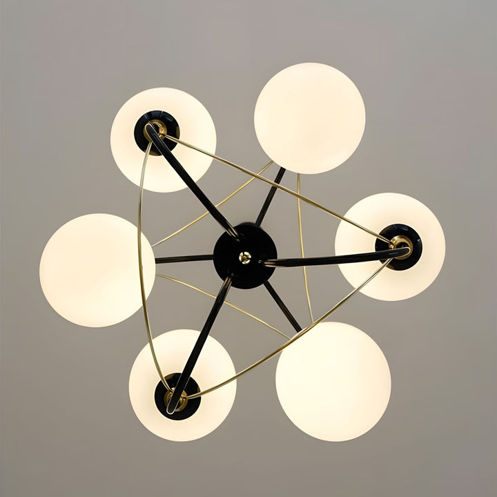 Sorvella Chandelier – Contemporary Modern Blown Glass Chandelier