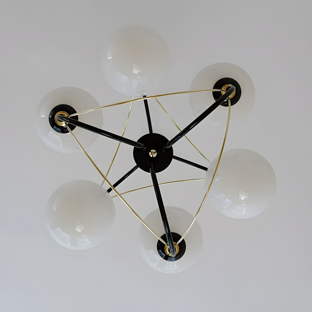 Sorvella Chandelier – Contemporary Modern Blown Glass Chandelier