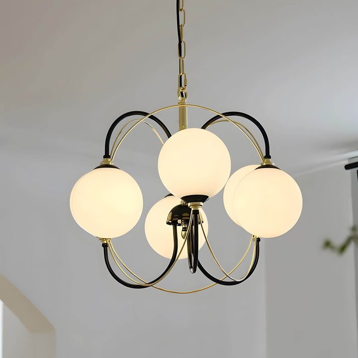 Sorvella Chandelier – Contemporary Modern Blown Glass Chandelier