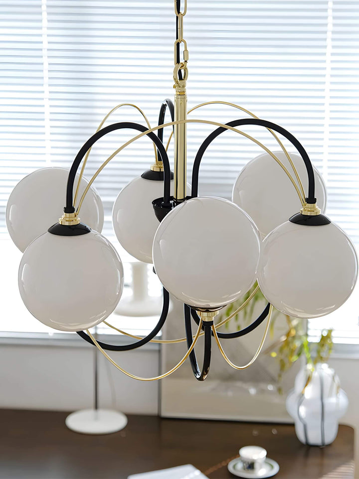Sorvella Chandelier – Contemporary Modern Blown Glass Chandelier