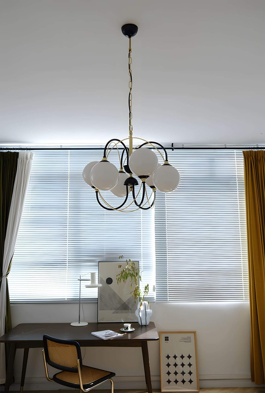Sorvella Chandelier – Contemporary Modern Blown Glass Chandelier