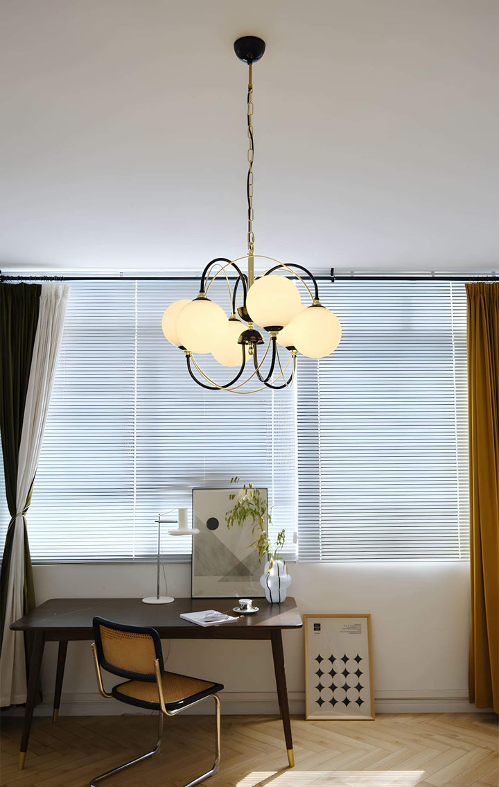 Sorvella Chandelier – Contemporary Modern Blown Glass Chandelier