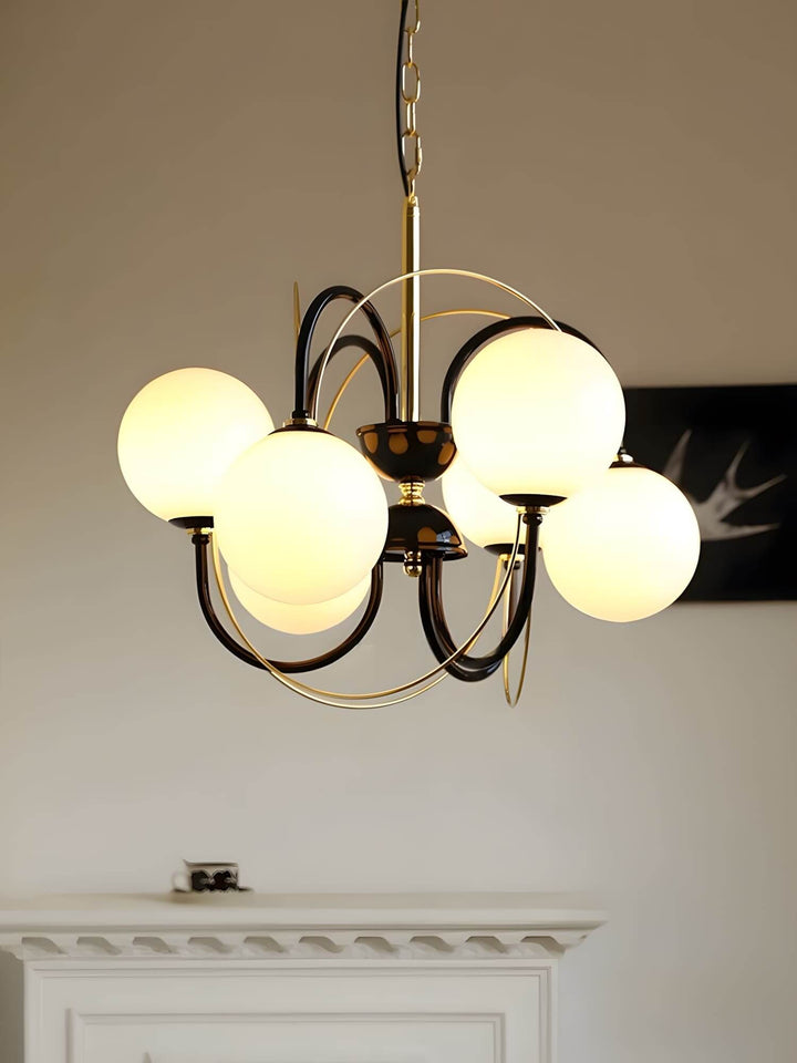 Sorvella Chandelier – Contemporary Modern Blown Glass Chandelier