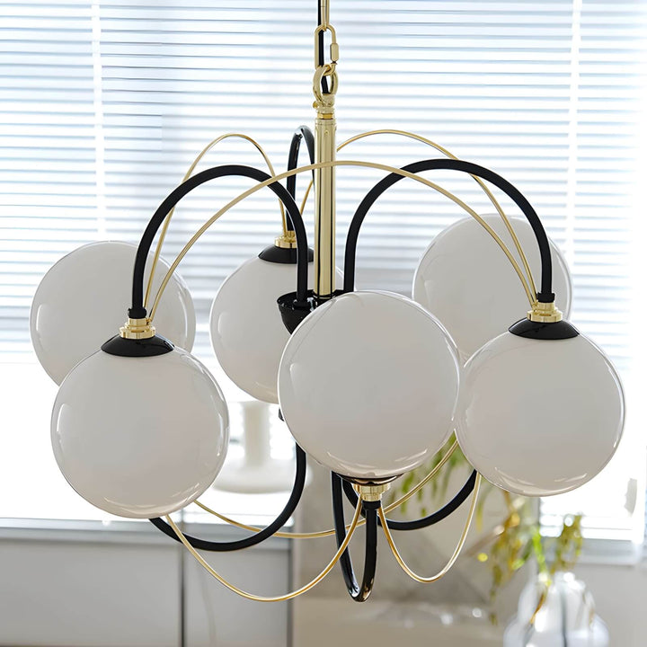 Sorvella Chandelier – Contemporary Modern Blown Glass Chandelier