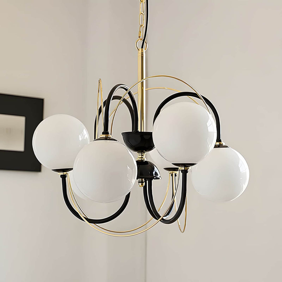 Sorvella Chandelier – Contemporary Modern Blown Glass Chandelier