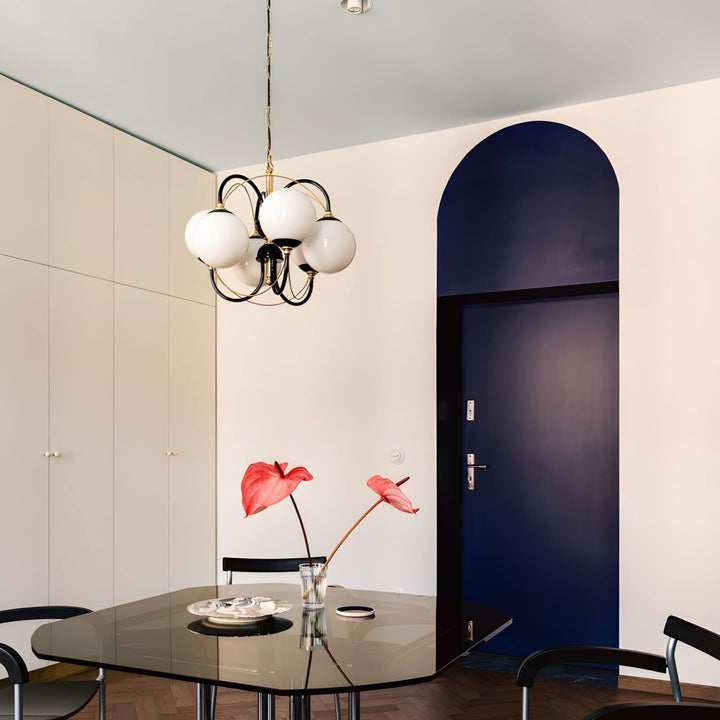 Sorvella Chandelier – Contemporary Modern Blown Glass Chandelier