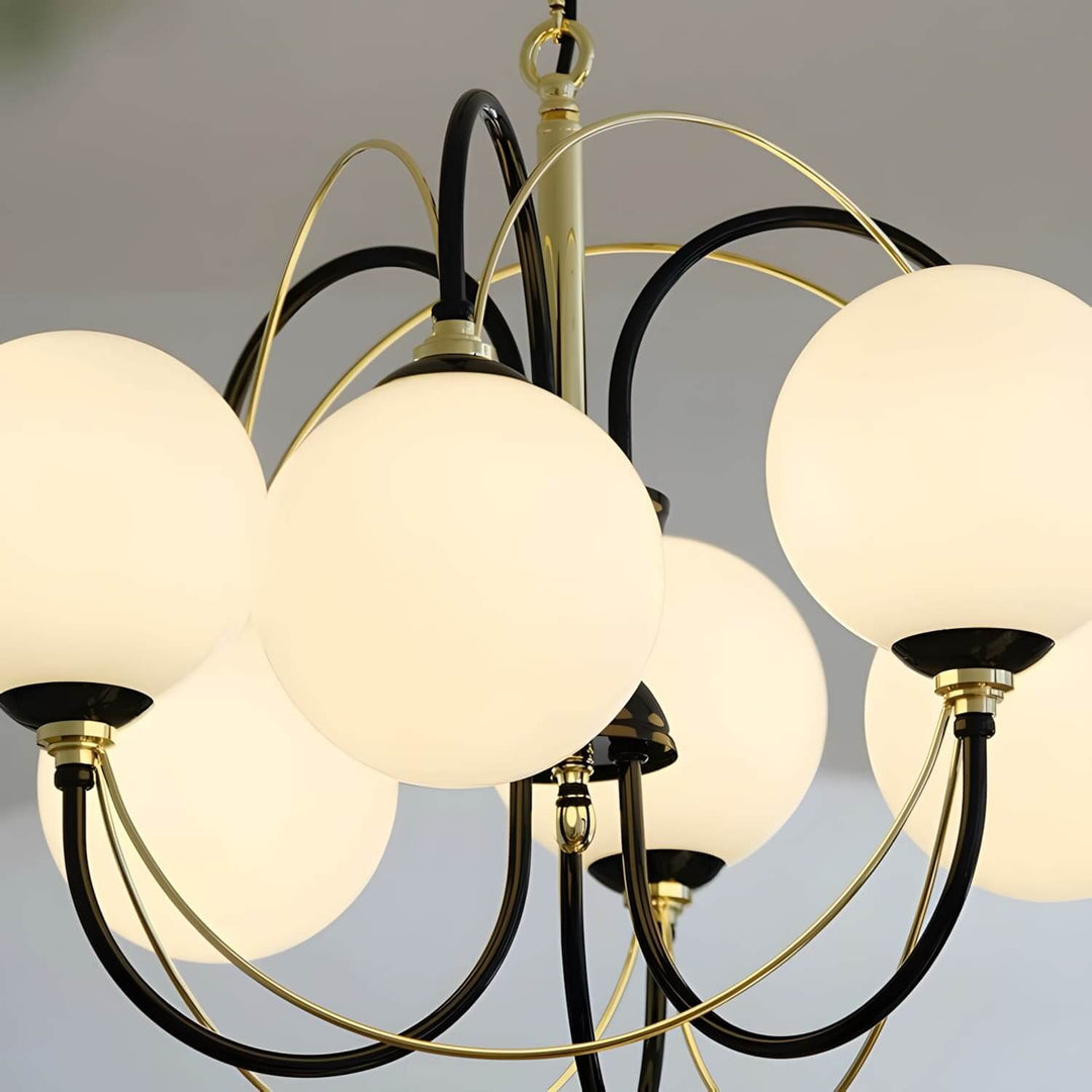 Sorvella Chandelier – Contemporary Modern Blown Glass Chandelier