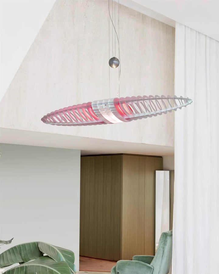 Spaceship Pendant Light - Silver Modern Kitchen | Vinlighting | Vinlighting