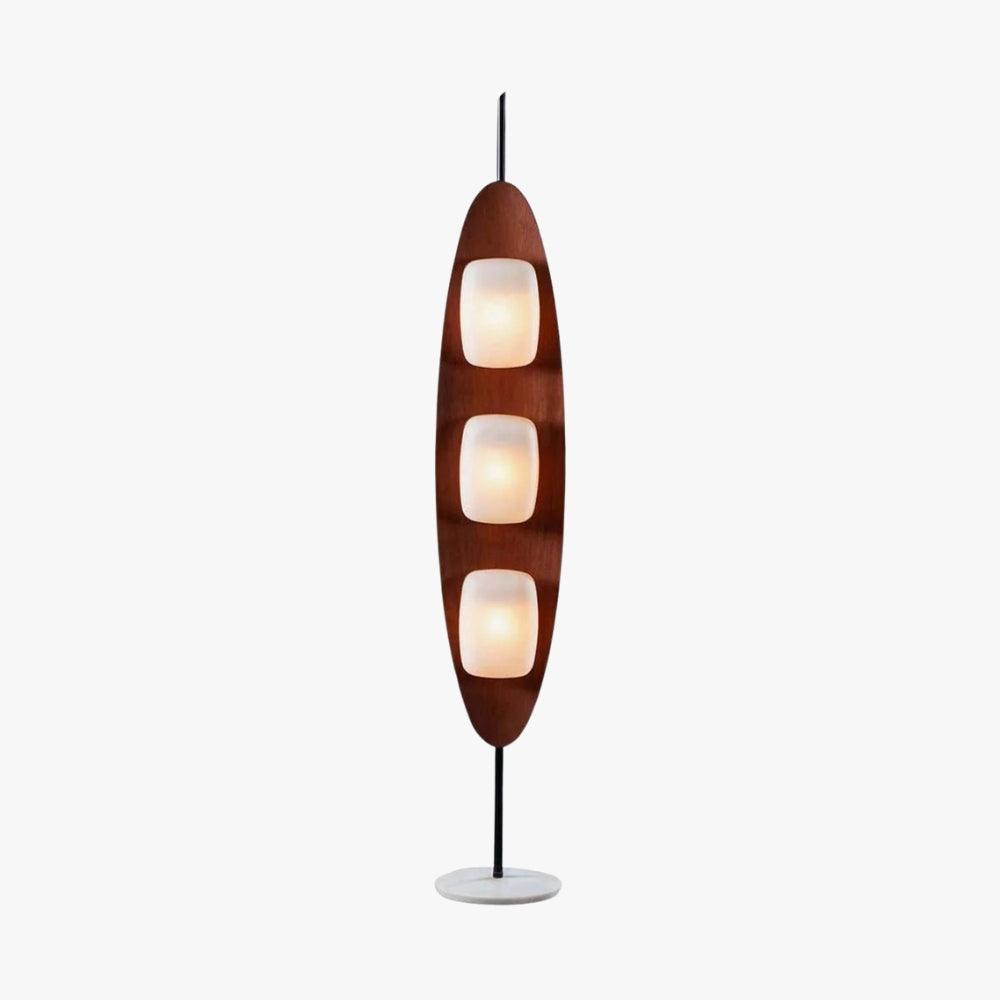Surfboard Floor Lamp – Retro-Modern Style with Soft Lighting
