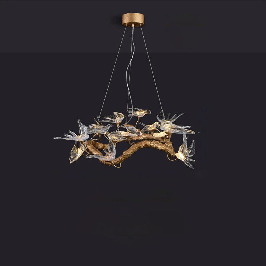 Swallow Chandelier – Elegant & Artistic Statement Lighting | Vinlighting | Vinlighting