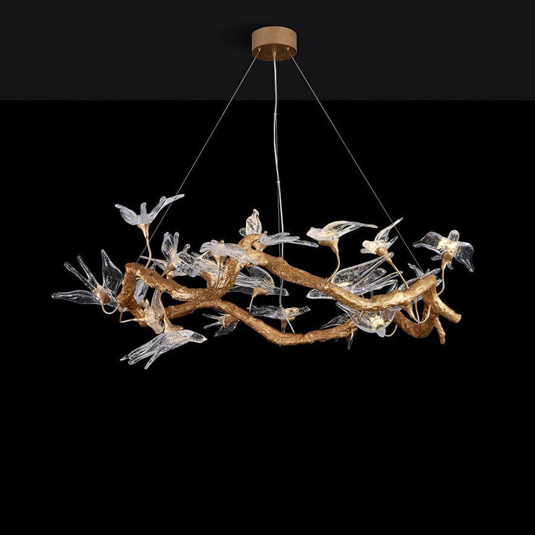 Swallow Chandelier – Elegant & Artistic Statement Lighting | Vinlighting | Vinlighting