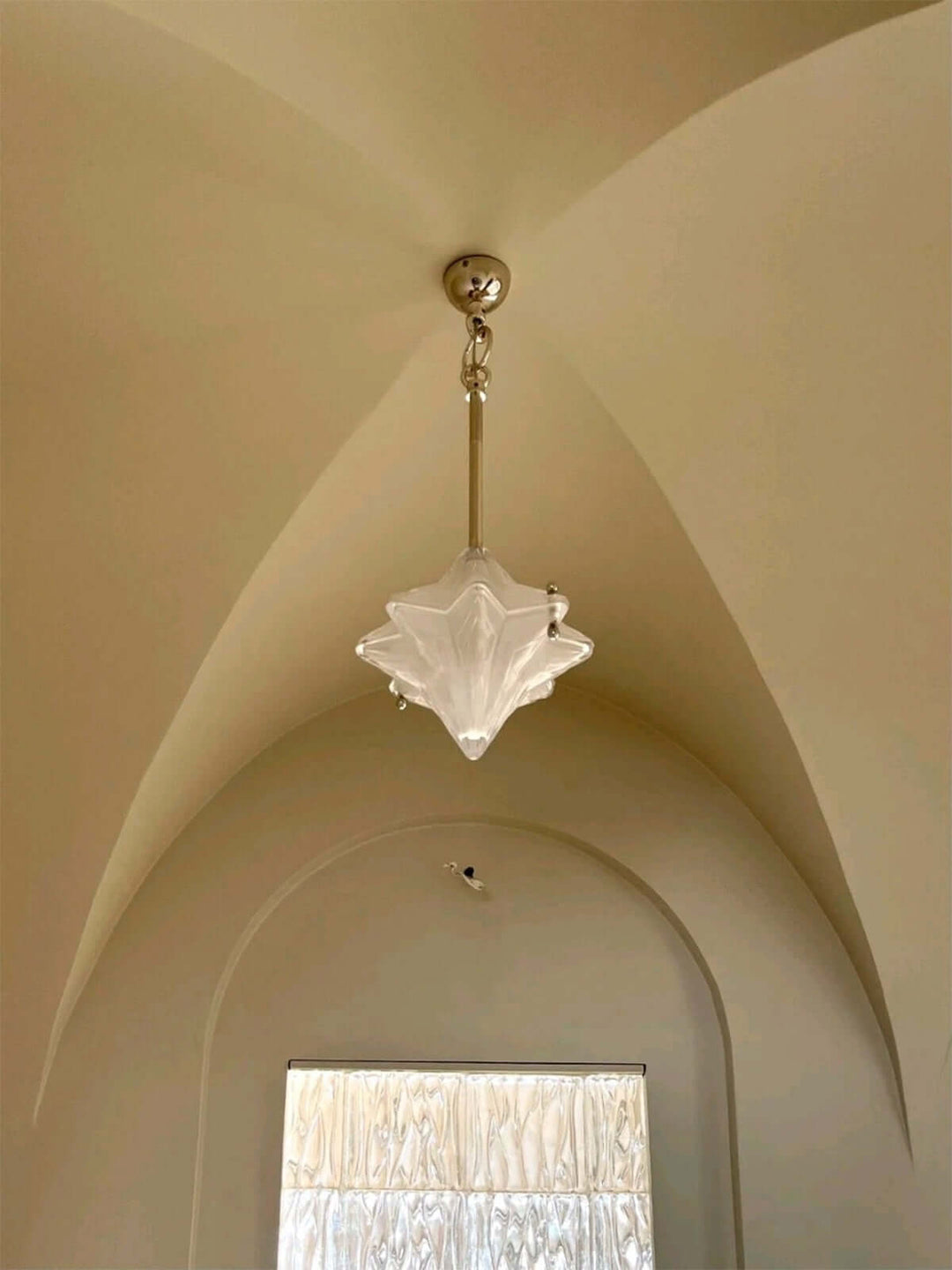 Sylume Pendant Light | Modern Minimalist Glass Aisle Lamp