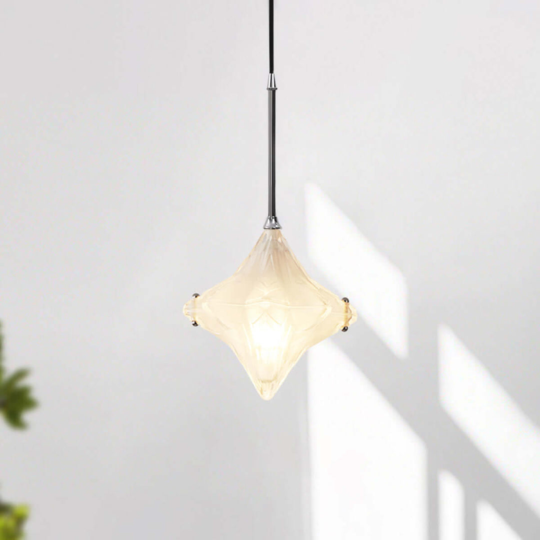 Sylume Star Pendant Lamp – Creative Star Glass Bedside Lamp