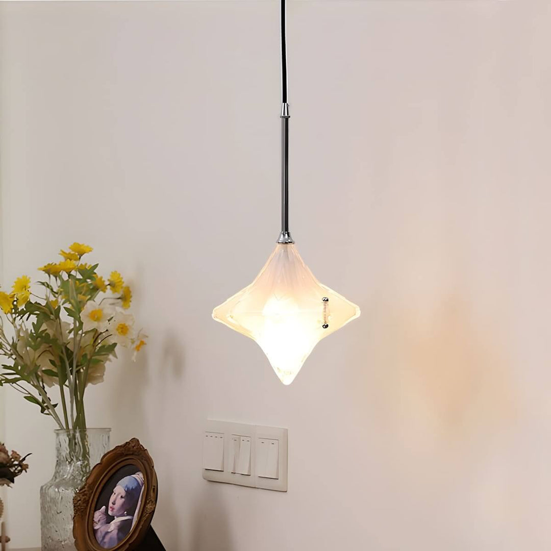 Sylume Star Pendant Lamp – Creative Star Glass Bedside Lamp