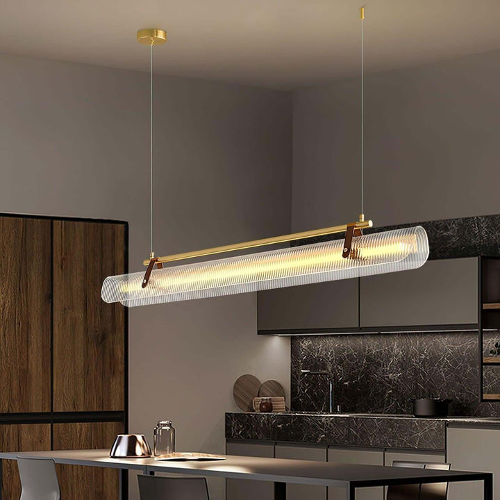 Tavero Linear Chandelier β Stylish Modern Long Chandelier