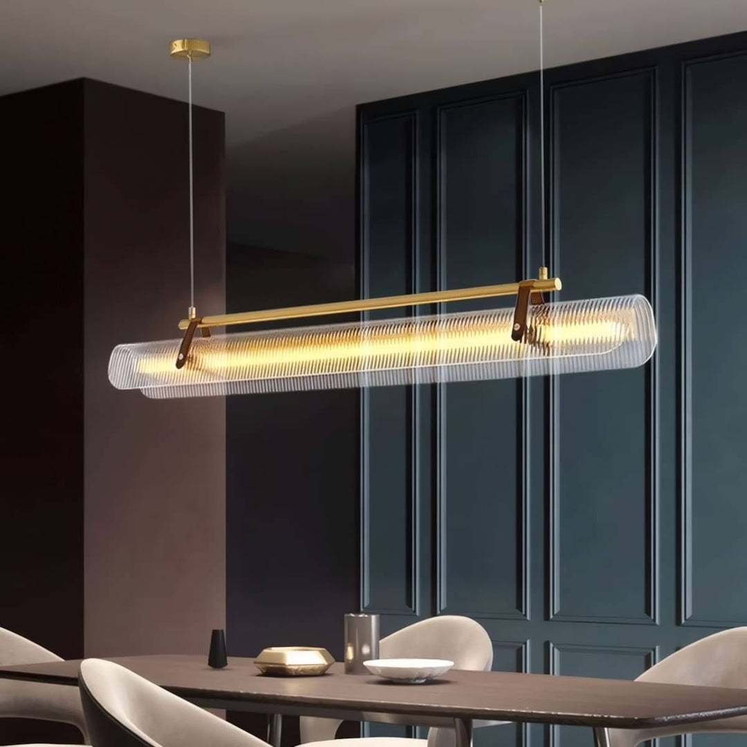 Tavero Linear Chandelier β Stylish Modern Long Chandelier