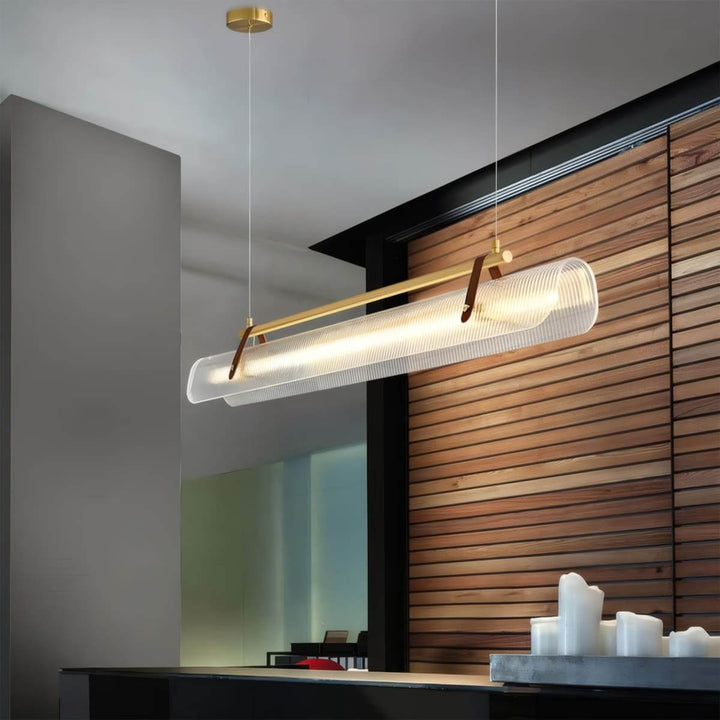 Tavero Linear Chandelier β Stylish Modern Long Chandelier