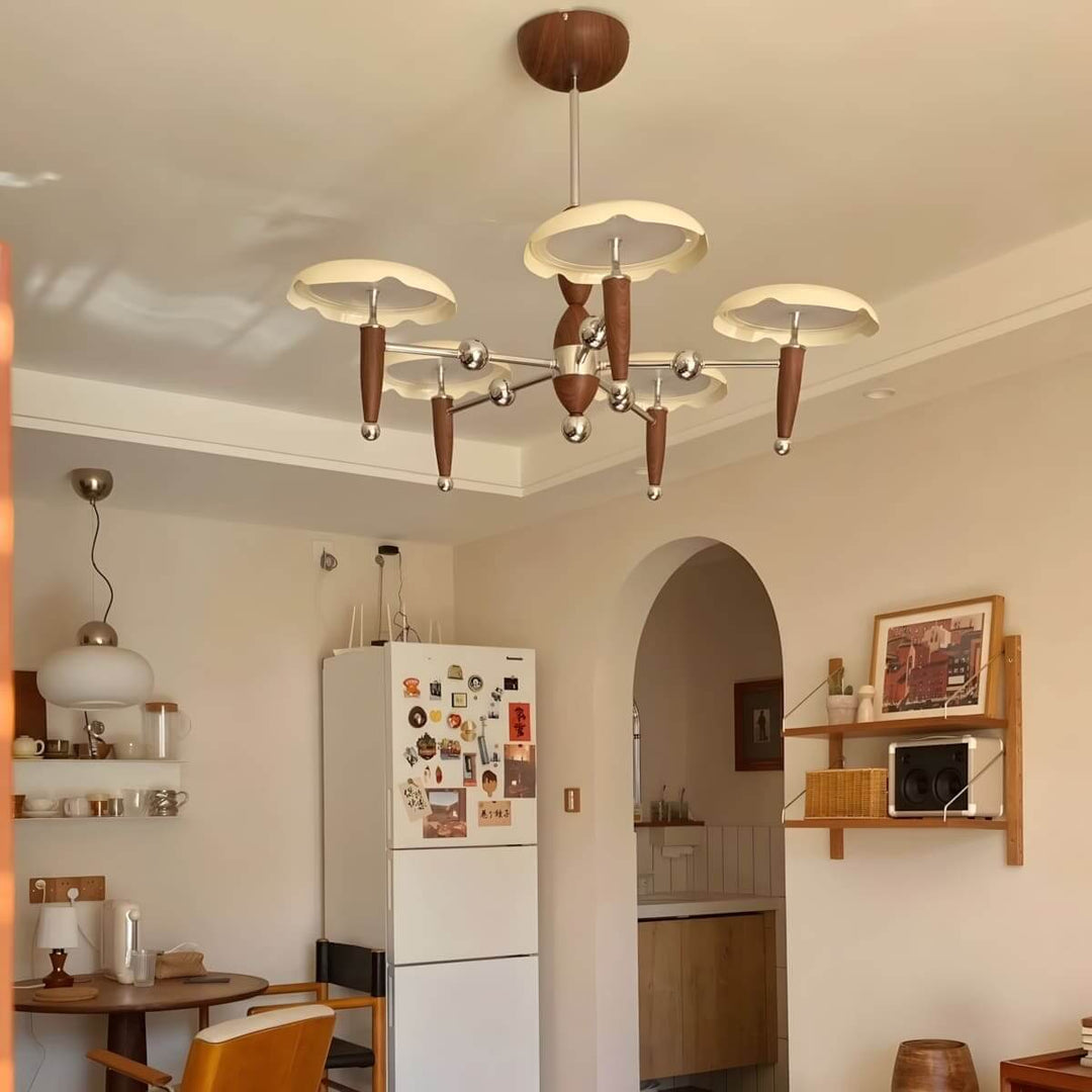 Tavren Chandelier โ Mid-Century Retro Living Room Chandelier
