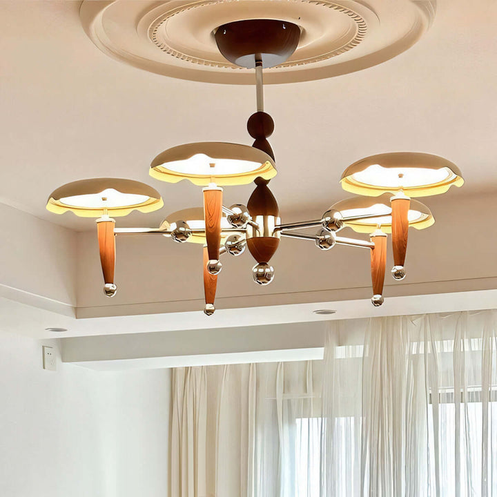 Tavren Chandelier โ Mid-Century Retro Living Room Chandelier