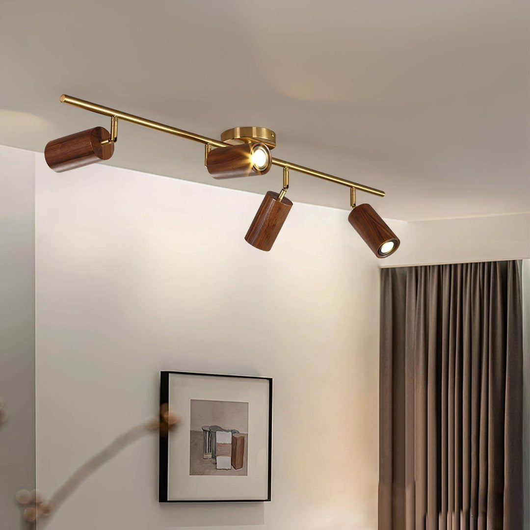 Thio Wooden Track Lighting โ Adjustable & Elegant Lighting Fixture | Vinlighting | Vinlighting