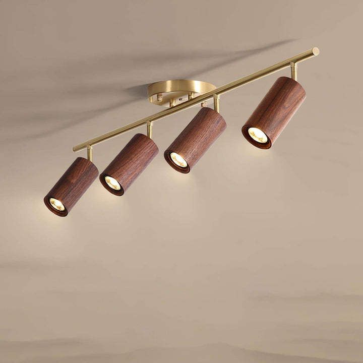 Thio Wooden Track Lighting โ Adjustable & Elegant Lighting Fixture | Vinlighting | Vinlighting