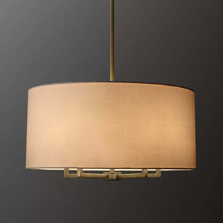 Tivorix Chandelier - French Retro Fabric Living Room Chandelier