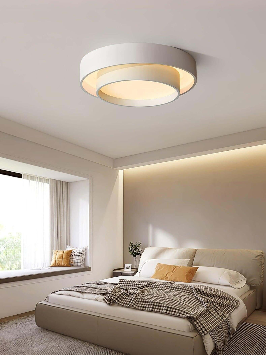 Tivronix Ceiling Lamp β Nordic Minimalist Modern Lighting for Bedrooms