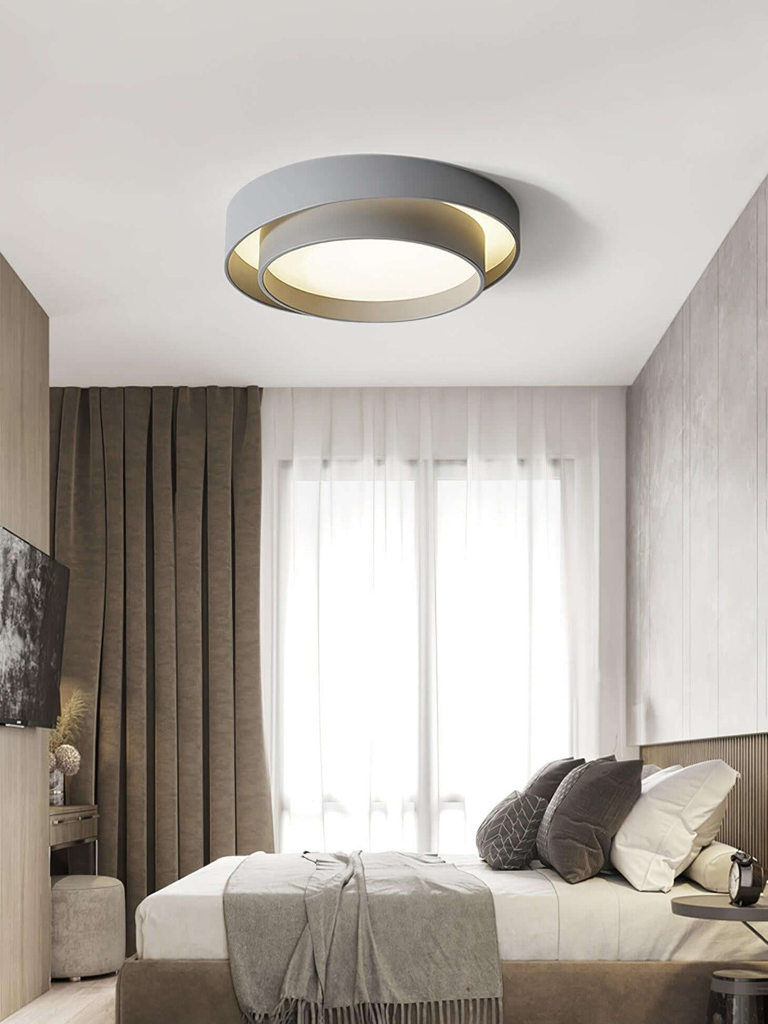 Tivronix Ceiling Lamp β Nordic Minimalist Modern Lighting for Bedrooms