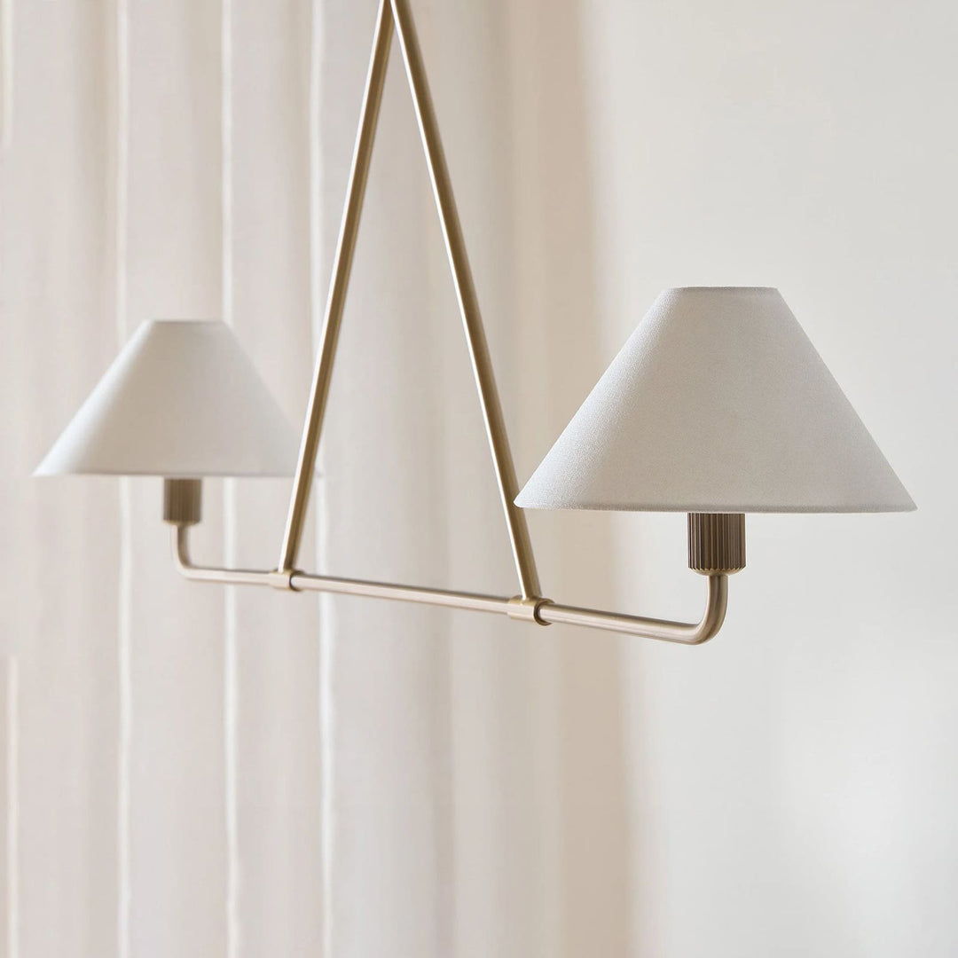 Trivonix Chandelier - Vintage French Minimalist Lighting