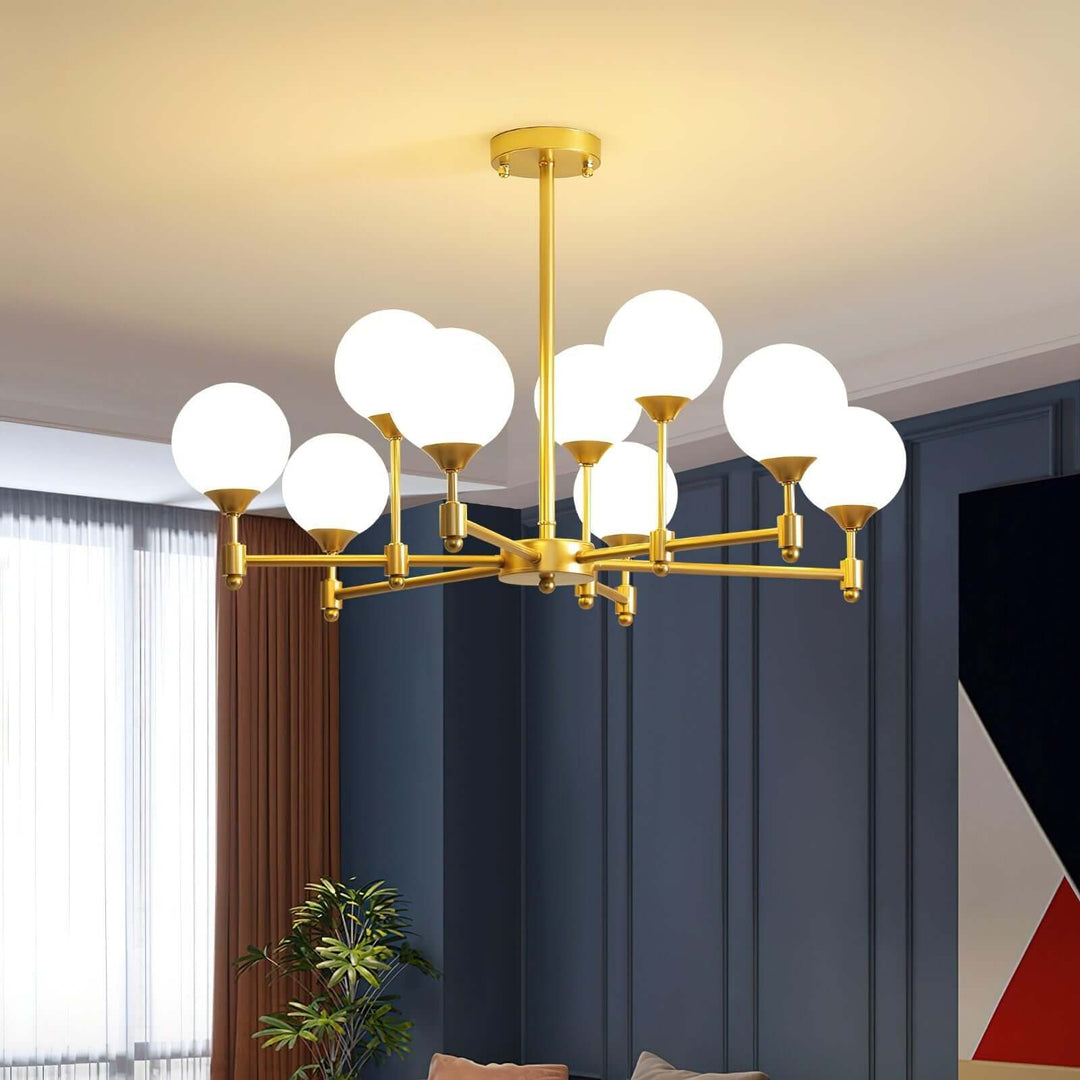 Tzaro Chandelier โ Elegant Modern Minimalist Lighting