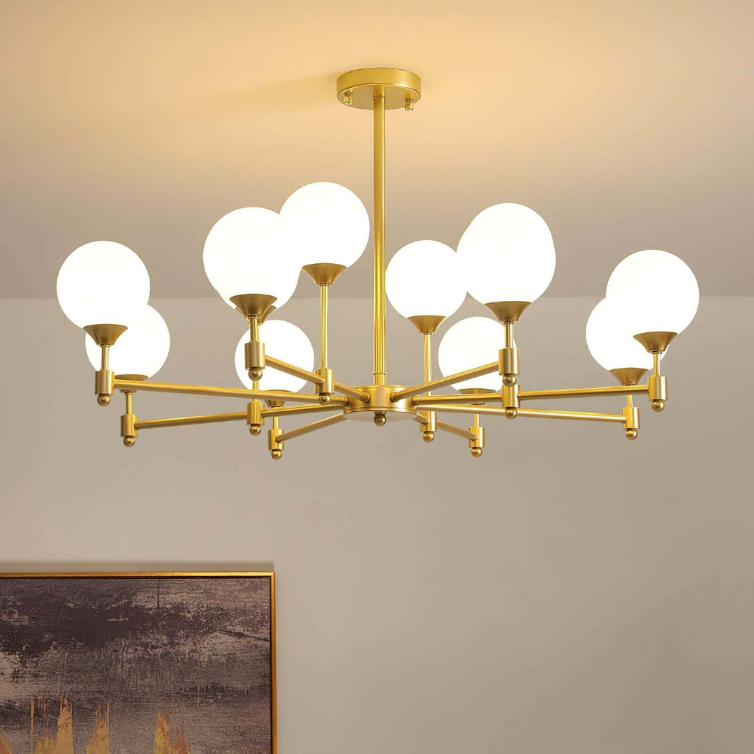 Tzaro Chandelier โ Elegant Modern Minimalist Lighting