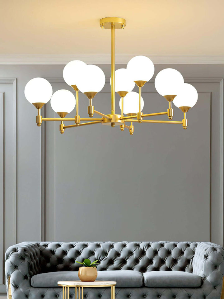 Tzaro Chandelier โ Elegant Modern Minimalist Lighting