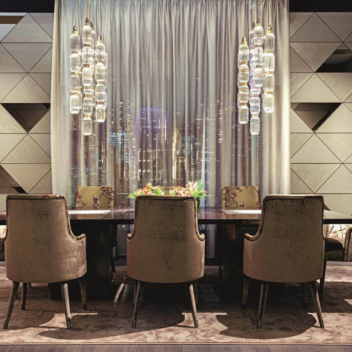 Vekora Pendant Lamp - Luxury Glass Lighting for Modern Spaces