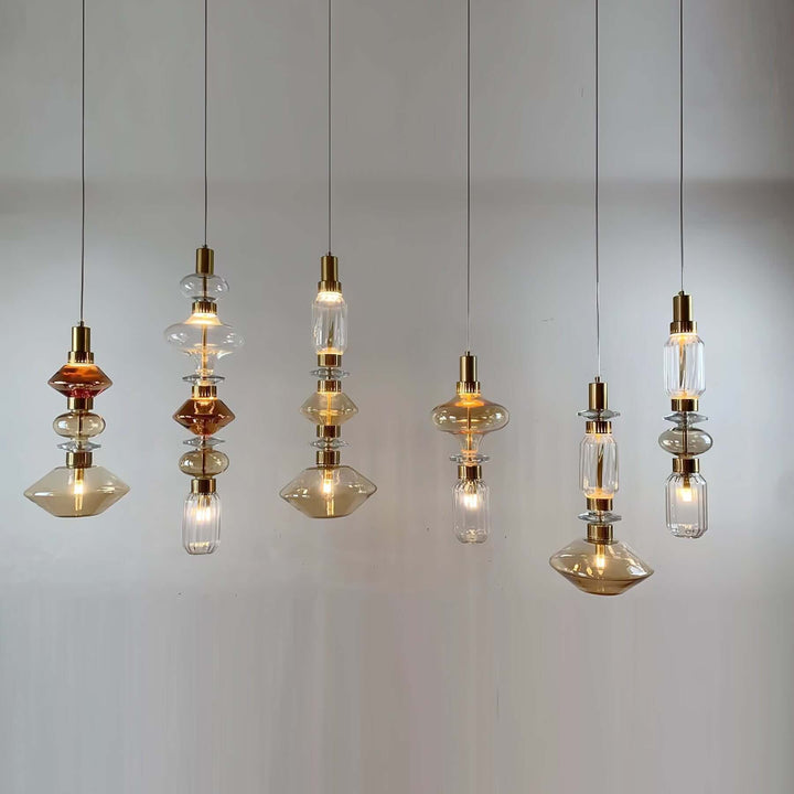 Vekora Pendant Lamp - Luxury Glass Lighting for Modern Spaces