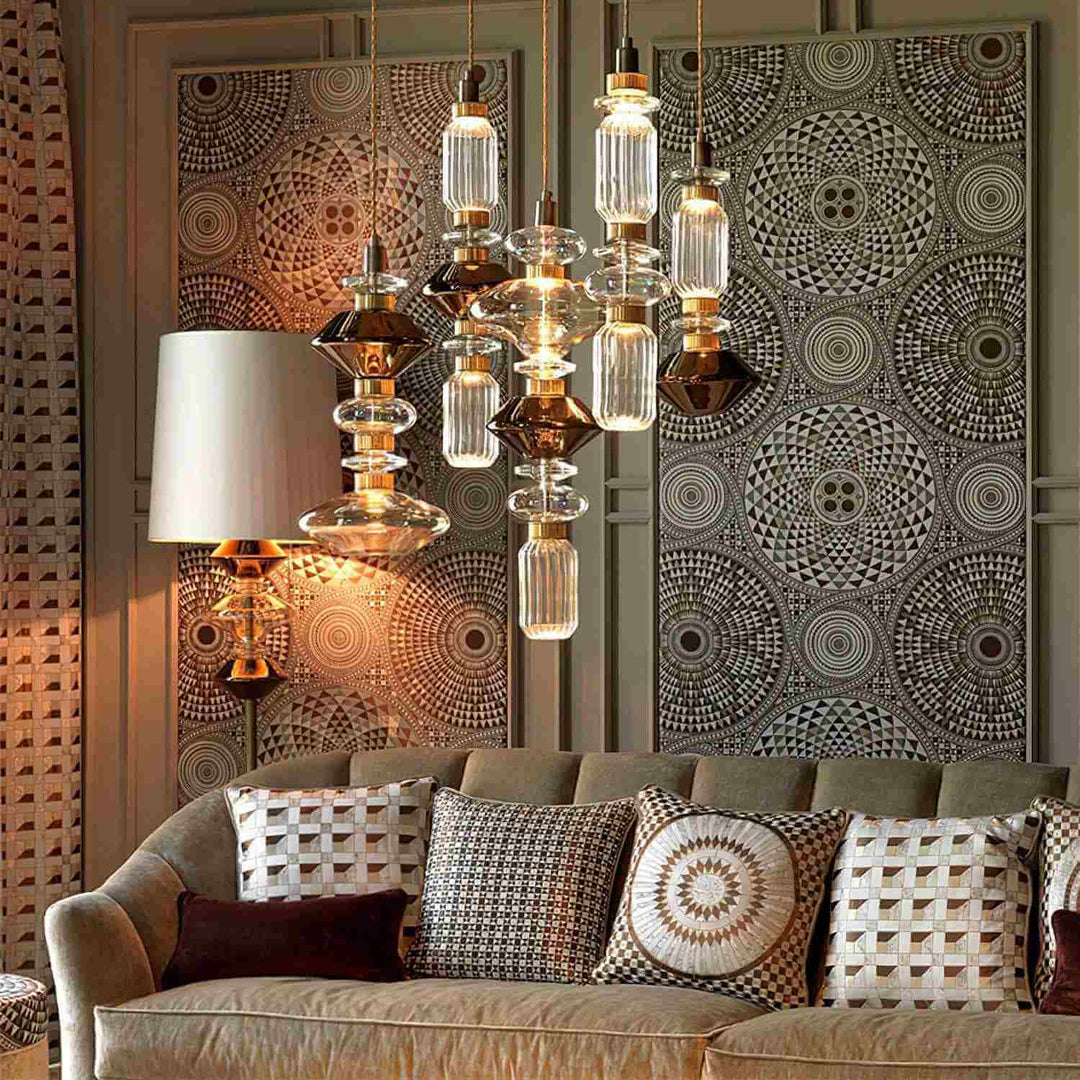 Vekora Pendant Lamp - Luxury Glass Lighting for Modern Spaces